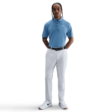 Nike M Dri-FIT Tour Solid Polo - Blue Beyond/White