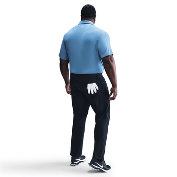 Nike M Dri-FIT Tour Solid Polo - Blue Beyond/White
