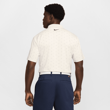 Nike Dri-FIT Tour Polo Print - Light Orewood Burn