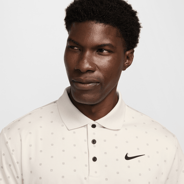 Nike Dri-FIT Tour Polo Print - Light Orewood Burn