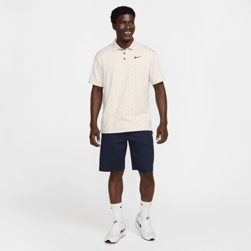 Nike Dri-FIT Tour Polo Print - Light Orewood Burn