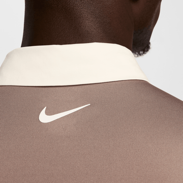 Nike Dri-FIT Tour Contrast Polo - Brown Ivory