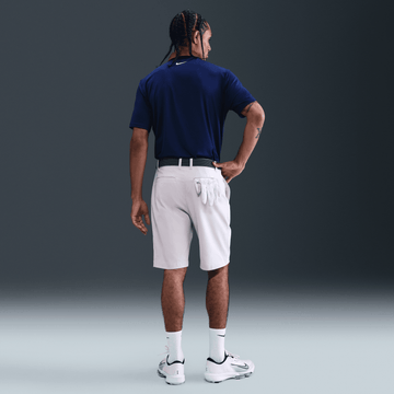 Nike M Dri-FIT Tour Contrast Polo - Blue Void/Baroque Brown/Pale Ivory