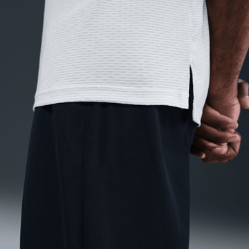 Nike M Dri-FIT Tour Texture Polo - White/Black