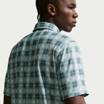 Nike Dri-FIT Tartan Polo - Green/Blue