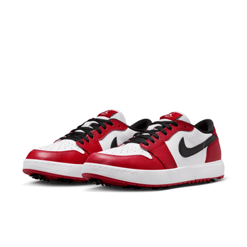 Air Jordan 1 Low G Spiked Golf Shoes - "Chicago" Varsity Red/White