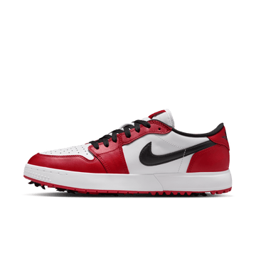 Air Jordan 1 Low G Spiked Golf Shoes - "Chicago" Varsity Red/White