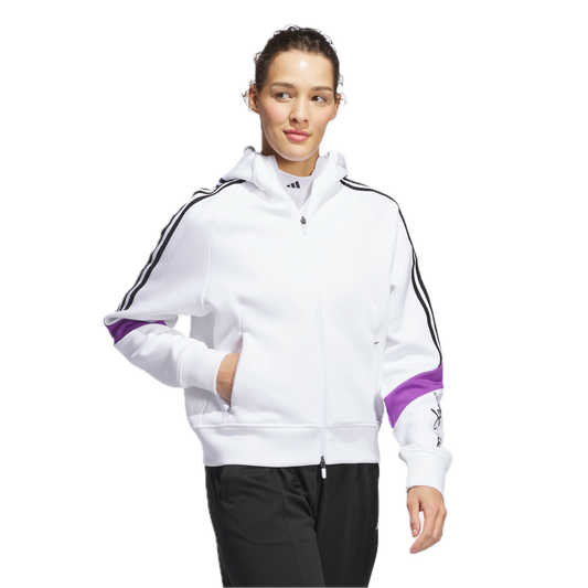 adidas W JL3 HOODIE - White