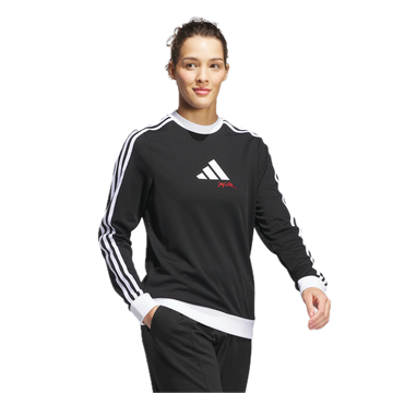 adidas W JL3 LS CREW - Black