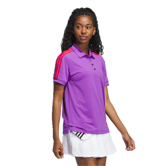 adidas W JL3 LS SS POLO - Violet