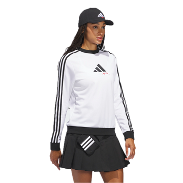 adidas W JL3 LS CREW - White