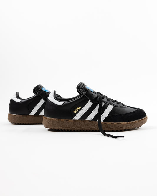 Adidas Samba Golf Shoes - Black/White/Gum