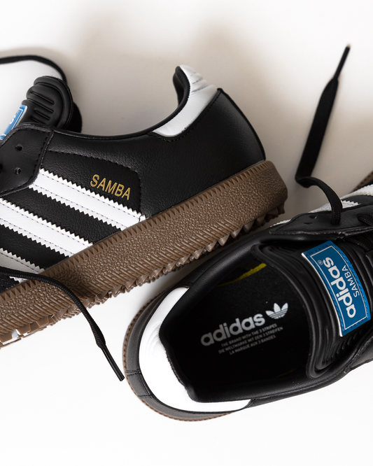 Adidas Samba Golf Shoes - Black/White/Gum