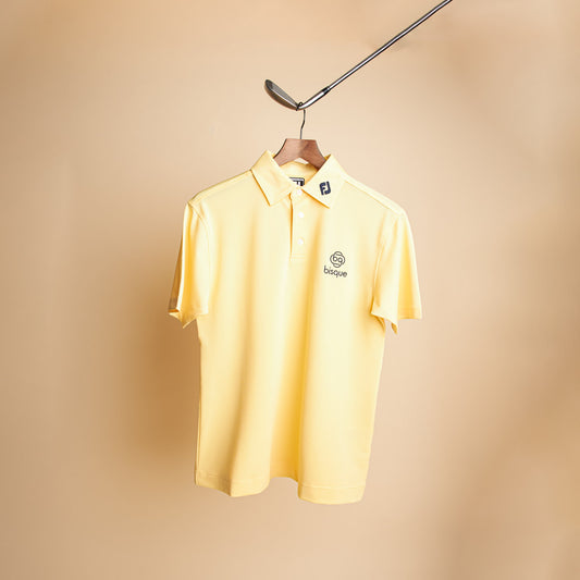FootJoy with Bisque Stretch Pique Yellow