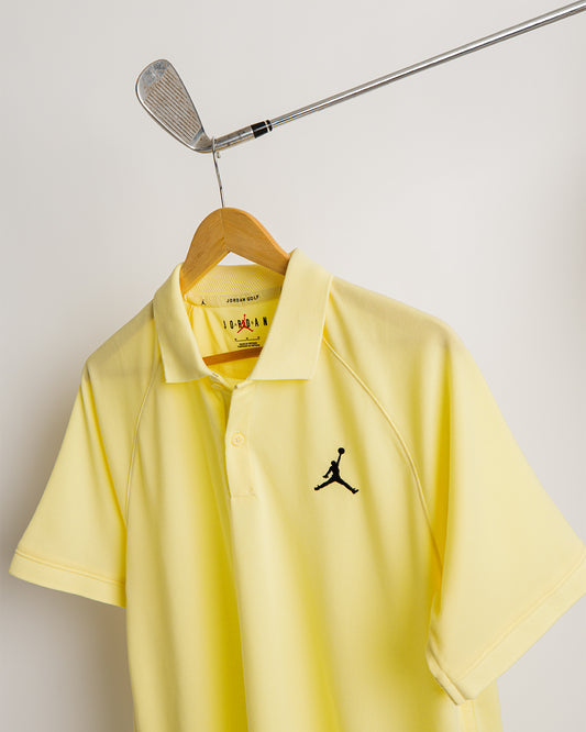 Jordan Dri-FIT Sport Golf Polo Lemon Chiffon