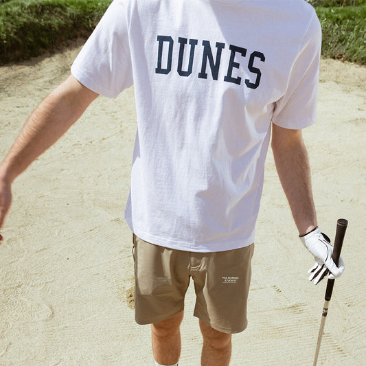 Quiet Golf Dunes T-Shirt White