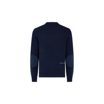Manors Golf Merino Tech Crewneck - Midnight