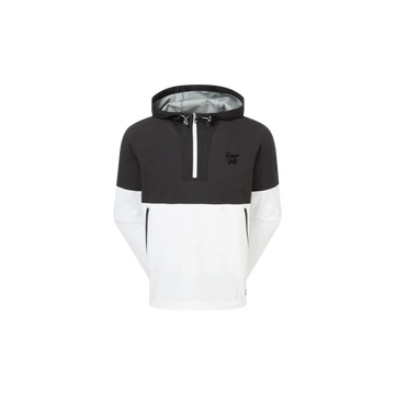 Chemise coupe-vent FootJoy THE PLAYERS bleu marine à manches courtes et demi-zip pour homme Chemise coupe-vent FootJoy THE PLAYERS bleu marine à manches courtes et demi-zip pour homme
