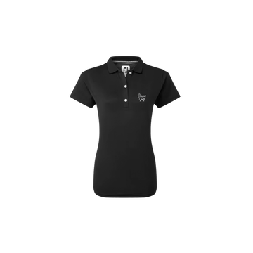 FootJoy x Bisque Golf Stretch Pique Polo Women - Black
