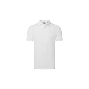 FootJoy x Bisque Golf Solid Lisle Polo - White