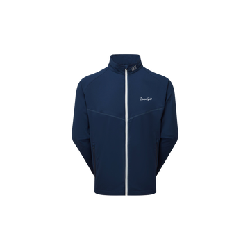 Footjoy with Bisque Zephyr Full Zip Windshirt - Navy