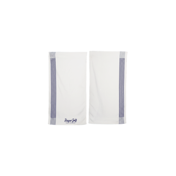 Bisque Tour Towel - White/Navy