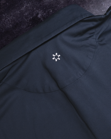 Bisque Golf Solid Performance Polo - Navy