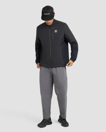 Manors Golf Insulated Course Jacket - Black
