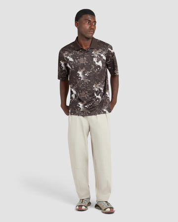 Manors Golf Woodland Course Polo - Camo