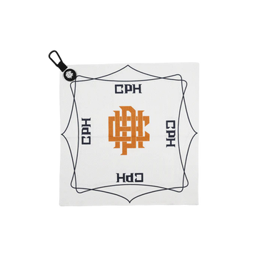 Cph/Golf Overlap Golf Towel (Polyester) - White