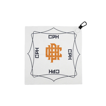 Cph/Golf Overlap Golf Towel (Polyester) - White