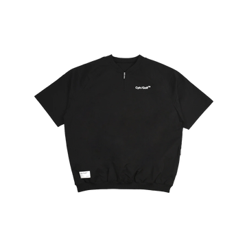 Cph/Golf Light Weight SS Zip Pullover - Black
