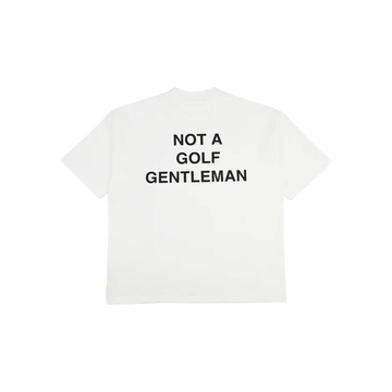 Cph/Golf Gentleman Half Mock Neck Tee - White
