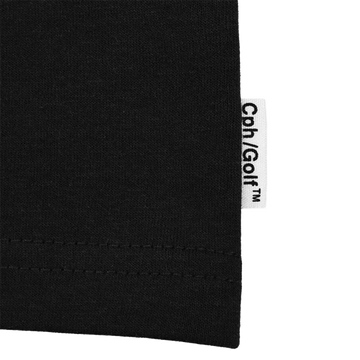 Cph/Golf Gentleman Half Mock Neck Tee - Black