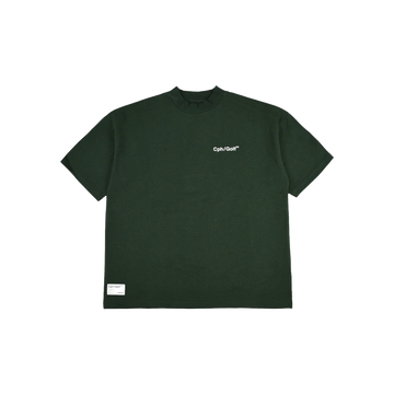 Cph/Golf Gentleman Half Mock Neck Tee - Green