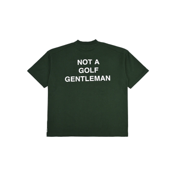 Cph/Golf Gentleman Half Mock Neck Tee - Green