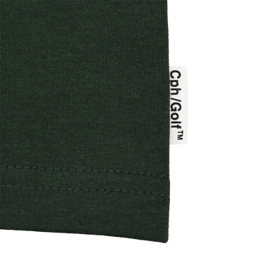 Cph/Golf Gentleman Half Mock Neck Tee - Green