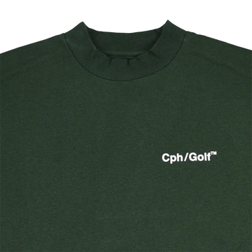 Cph/Golf Gentleman Half Mock Neck Tee - Green