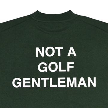 Cph/Golf Gentleman Half Mock Neck Tee - Green