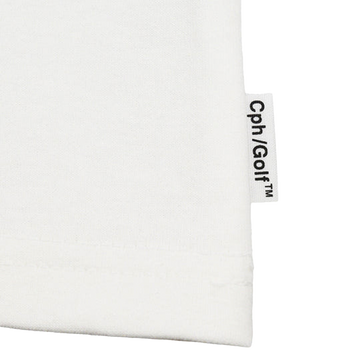 Cph/Golf Gentleman Half Mock Neck Tee - White