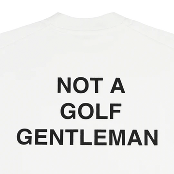 Cph/Golf Gentleman Half Mock Neck Tee - White