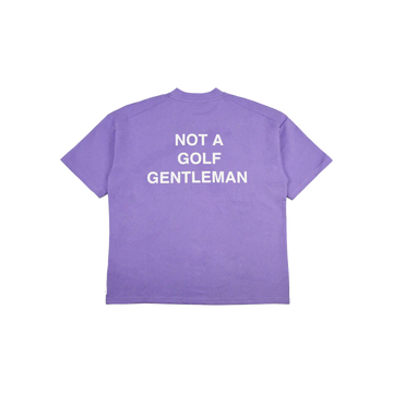 Cph/Golf Gentleman Half Mock Neck Tee - Purple