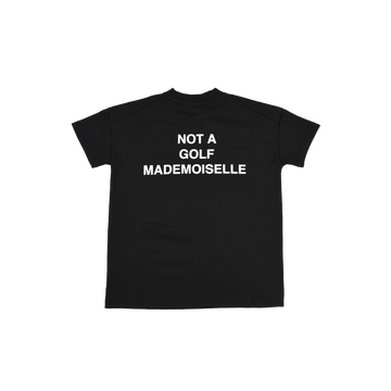 Cph/Golf Women Mademoiselle Half Mock Neck Tee - Black