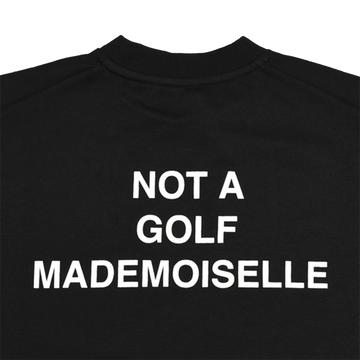 Cph/Golf Women Mademoiselle Half Mock Neck Tee - Black