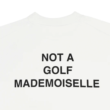 Cph/Golf Women Mademoiselle Half Mock Neck Tee - White