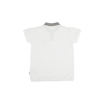 Cph/Golf Women Bi Color Short Polo - White/Grey