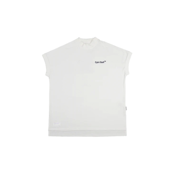 Cph/Golf Women Mock Neck S/S Tee - White