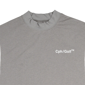 Cph/Golf Women Mock Neck S/S Tee - Grey