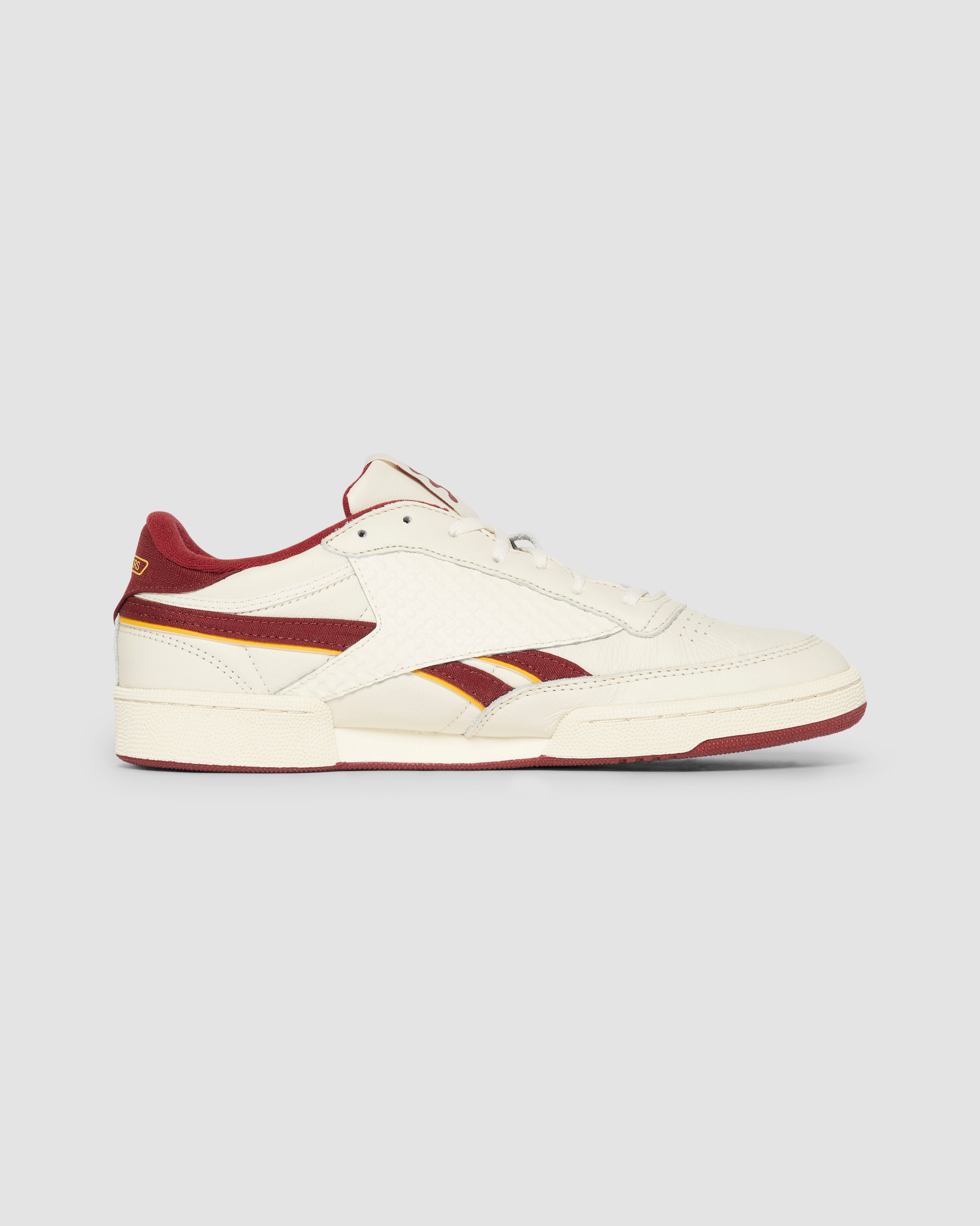 Reebok x Manors Club C Revenge Vintage - Burgundy – Bisque Golf