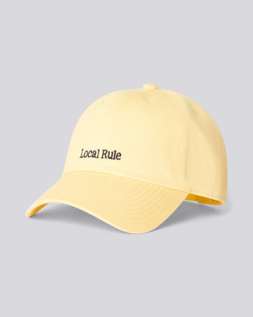 Local Rule Cotton Cap - Lemon Yellow